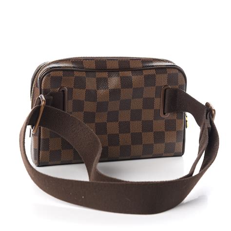 LOUIS VUITTON Damier Ebene Brooklyn Bum Bag